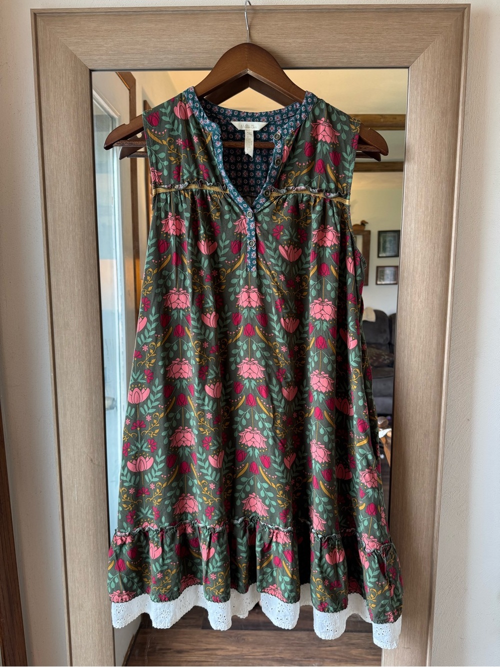 Matilda Jane Fall Floral Dress Medium